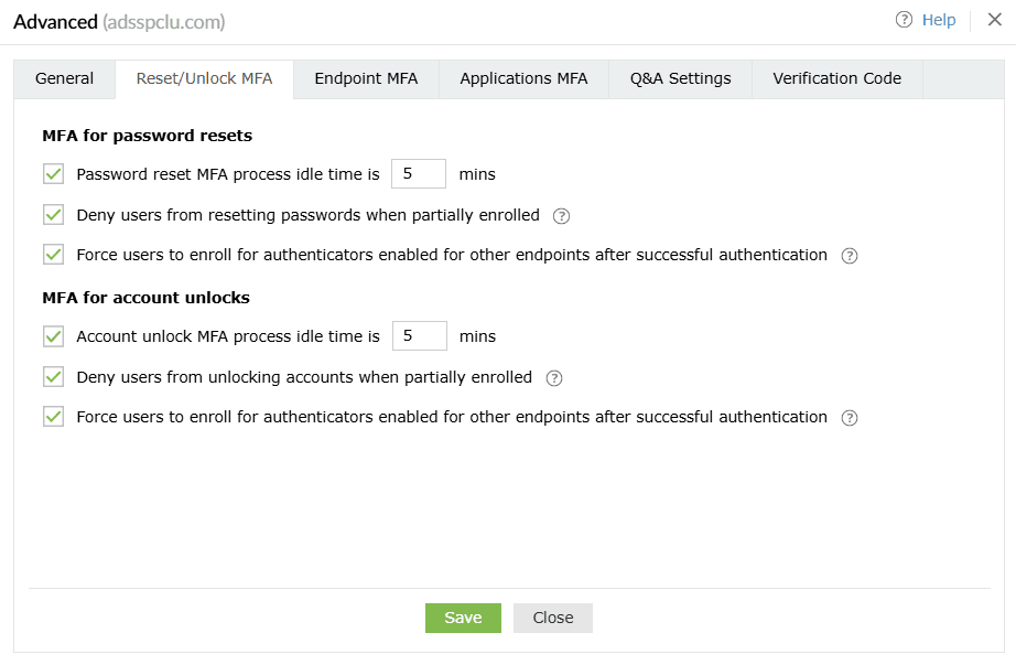 About backup codes